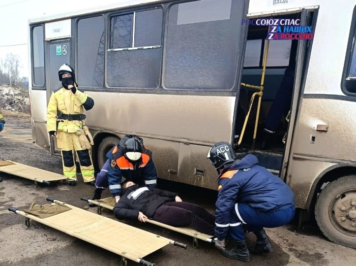 19 марта пожарные и спасатели областной противопожарно-спасательной службы Рязанской области приняли участие в межведомственных тактико-специальных учениях по ликвидации последствий автомобильной аварии