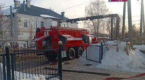 29 февраля работники пожарно-спасательной части № 21 по охране Рязанского района провели контрольно-проверочное пожарно-тактическое занятие